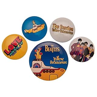 Pyramid International BP80477 The Beatles Yellow Submarine Badge, Multicolore, 10 x 12,5 x 1,3 cm - Les Beatles, Paul McCartney, John Lennon, RIngo Starr, George Harrison Pyramid International BP80477 The Beatles Yellow Submarine Badge, Multicolore, 10 x 12,5 x 1,3 cm – Image 2