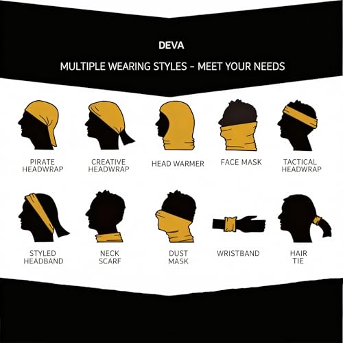 GoodTool 2-Pack Men Neck Gaiters, Men Accessories, Reusable, Breathable Face Mask Scarf, For Skiing, Snowboarding, Cycling, Running, Hiking, Outdoors (Black)