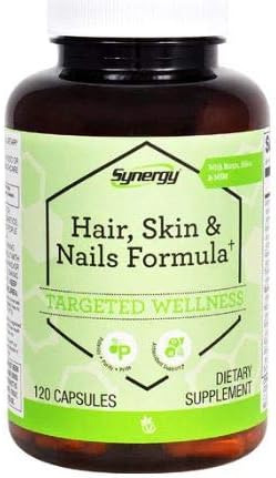 Vitacost Synergy - Fórmula para cabello, piel y uñas, 120 cápsulas