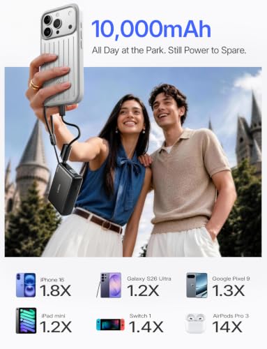 10,000mAh LISEN 2-Port up to 45W Compact Power Bank - image 7
