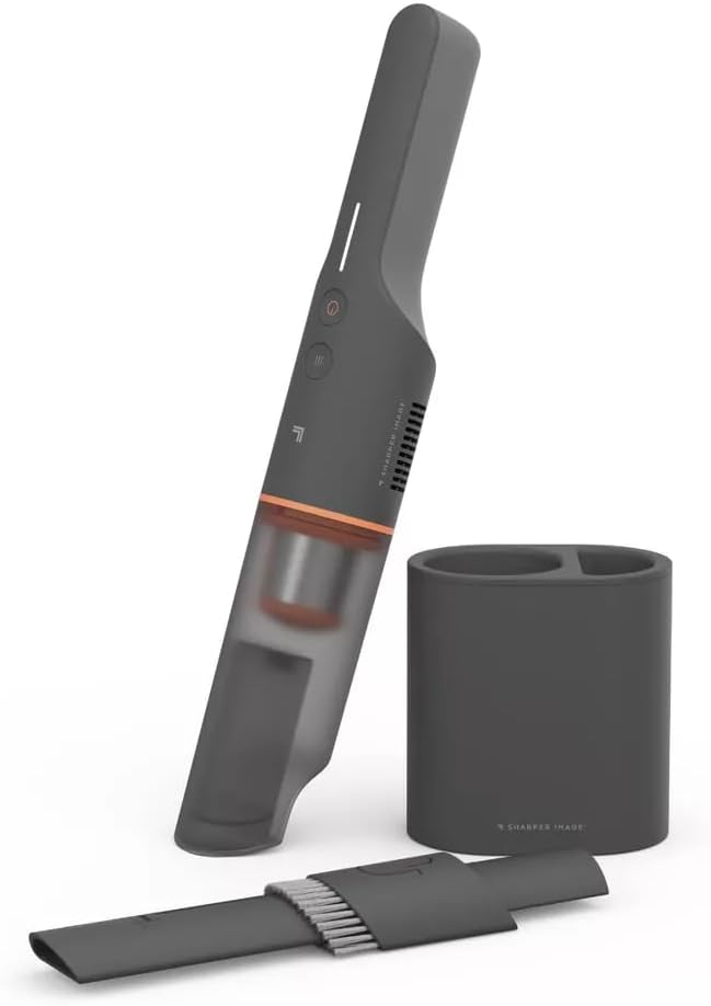 Sharper-Image Handheld Vacuum with charging base and 2-in-1 tool