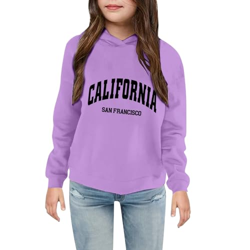 Moletom infantil alifornia com estampa gráfica para meninas, meninos, manga comprida, roupas de prim