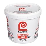 Lawry's Seasoned Salt, 2.27 kg - All-Purpose Seasoned Salt Made with Perfect Blend of Salt, Garlic, Turmeric, Celery, Paprika and Other Spices