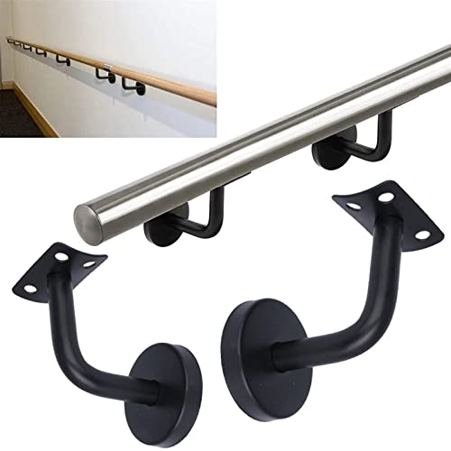 Support de main courante noire pour stabiliser une rampe - 6