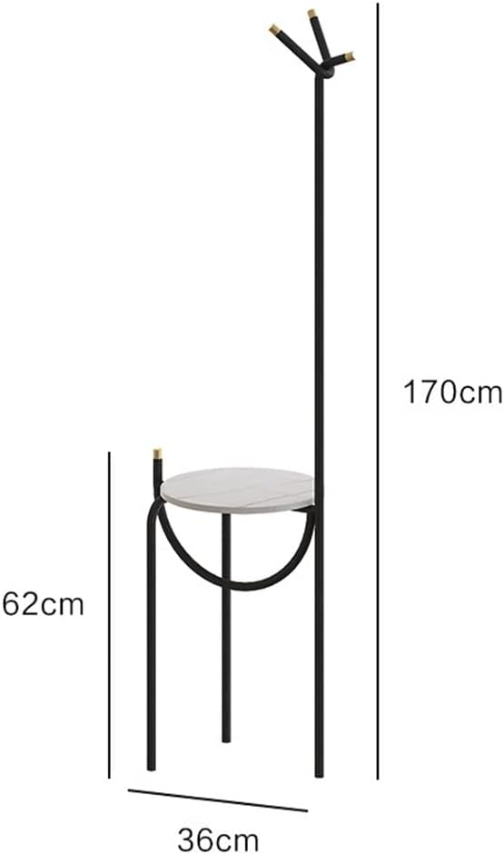 Nordic Home Furniture Floor Coat Rack Clothing Store Apartment Hanger Wrought Iron Storage