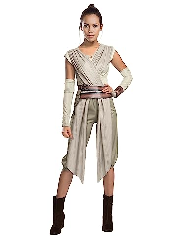 Rubies 3810668 - Rey Deluxe Adult Costume, Beige, M Halloween