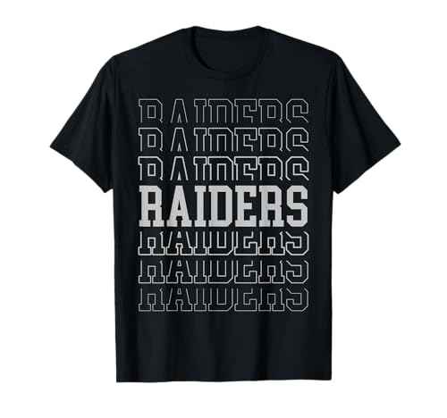 Raiders Name USA Flag Gift Men Women Boy Girl T-Shirt