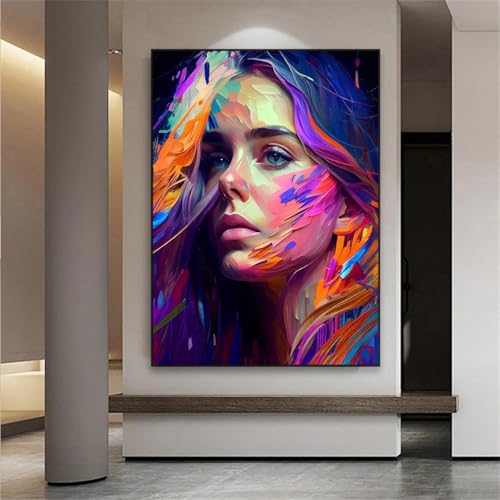 Affiche mode féminine pour décoration murale salon et chambre