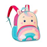 Mochila Costas Clio Pets Unicórnio Rosa 13'' - Clio Style