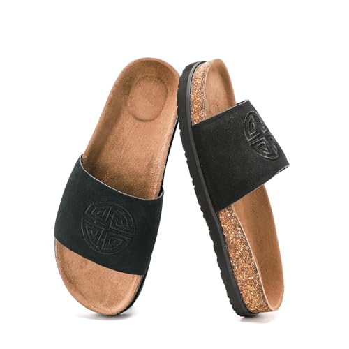Bodantory cork footbed slide sandals for women review