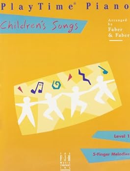 Paperback PlayTime Piano Children's Songs Book