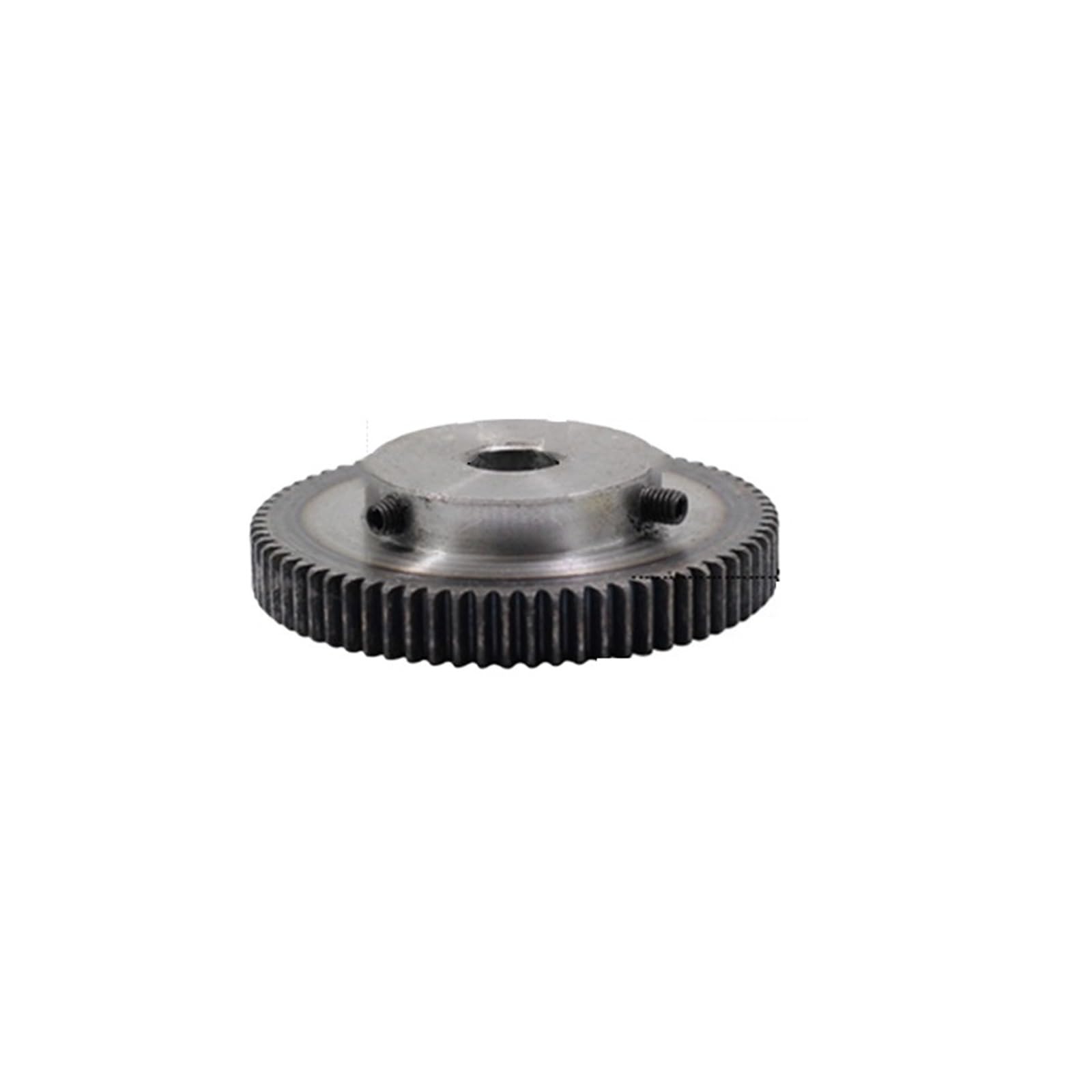 Bevel Gear Pinion Hardware Mechanical 1pcs 1Modulus 80Teeth Spur Gear Inner Hole is 8/10/12/14/15mm 45# Steel Major Gear(10mm)