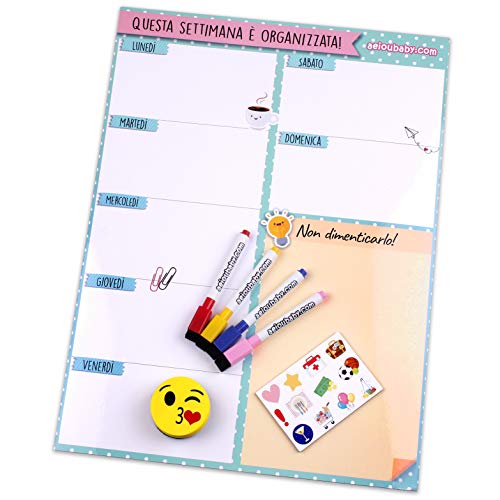 Lavagna Bianca Magnetica In Acrilico Per Frigorifero, Lavagna Per Note, Messaggi, Pianificazione