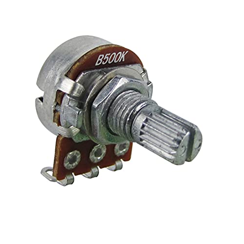 FLEOR B500K Mini potentiomètre L15mm court arbre divisé cône linéaire Pots baïonnette pour contrôle du Volume pour… - Les Beatles, Paul McCartney, John Lennon, RIngo Starr, George Harrison FLEOR B500K Mini potentiomètre L15mm court arbre divisé cône linéaire Pots baïonnette pour contrôle du Volume pour… – Image 4