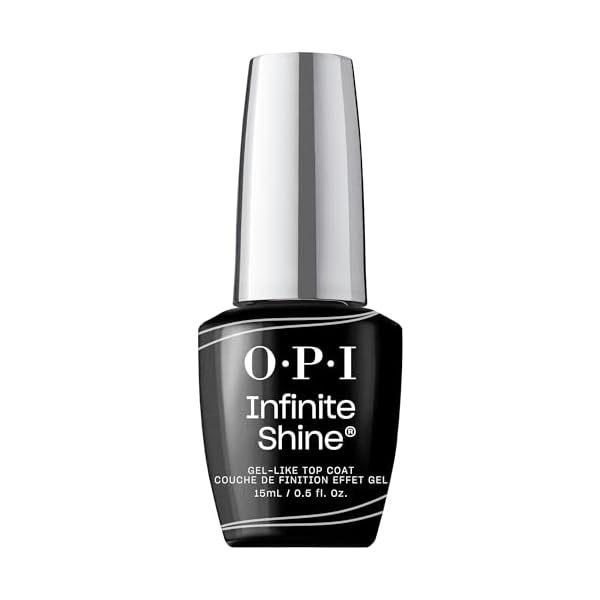 OPI Infinite Shine, Top Coat Efecto Gel de Larga Duración, Añade Color y Brillo, con Tecnología Precurada de Gel (15 ml) 1 41bRbrY3BbL. SS600 - OPI Infinite Shine, Top Coat Efecto Gel de Larga Duración, Añade Color y Brillo, con Tecnología Precurada de Gel (15 ml)