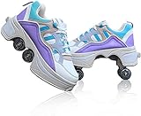 ✔ Pequeño y liviano, fácil de transportar, de instalación gratuita en zapatos planos, elimina la molestia de transportar y ensamblar, tiene un buen equilibrio, es fácil de controlar el centro de gravedad del cuerpo y es seguro de usar. Rodamiento de rodillos de PU, capacidad de rodamiento de rodillos de aproximadamente 100 KG, agregue lubricante antes de usar para reducir la fricción y facilitar el deslizamiento.