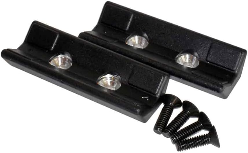 Black Replacement Clamp Jaws | For Feedback Sports Slide Lock & Spinner Knob Repair Stand Clamp Jaws