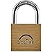 Squire Solid Brass Premium Keyed Padlock, 40mm Wide - Hardened Steel Shackle, Superior 5 Pin Double Locking Security - Weatherproof Lock for Home & School
