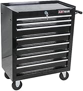 nifoti 7 Drawers Tool Cart on Wheels,Multifunctional Rolling Tool Chest Tool Storage,Drawers Roll...