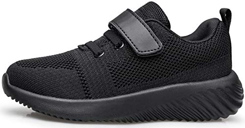 Image of Toddler Little Kid Sneakers Boys Girls Cute Strap Walking Athletic Running Sports Shoes