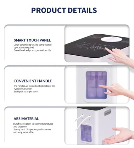 Using DVMFQFA Hydrogen Inhalation Machine in real-world setting