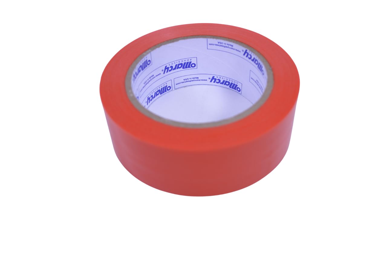 1 Roll Auto Glass Securing Tape - All Weather, No Residue - 1.5" x 108' Orange