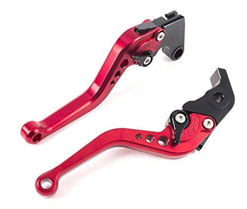 Sunpower Motorcycle Levers Short Clutch Brake Lever Cncadjustable Aluminum For Sport Bike Yamaha Yzf R1 2004-2008,Yzf R6 2005-2016,R6S Canada Version 2006,R6S Europe Version 2006-2007 Spl072 #TOP3