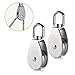 2Pcs Multipurpose Stainless Steel Single Pulley Block Wire Rope Hanging Wire Towing Wheel Equipment for Industrial Cable Roller Hardware