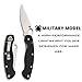 Spyderco Military Model Signature USA-Made Knife with 4