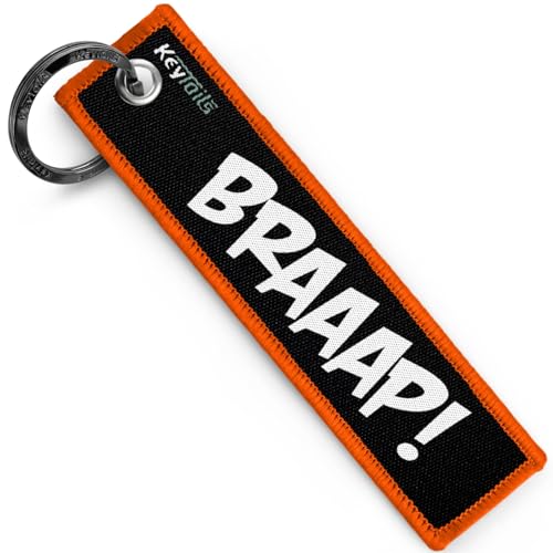 KEYTAILS Keychains, Premium Quality Key Tag for Motorcycle, Car, Scooter,