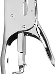 Effort Saving Office Stapler Large Capacity Metal Plier Stapler Up to 40 Sheets Suitable for Family Office and School Use and