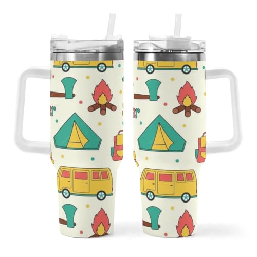 ECOBAZ Vintage 40oz Tumbler Style-03