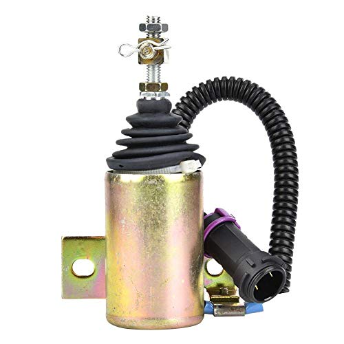 Solenoide Arresto Carburante 12V Elettrovalvola per Escavatore Ricambio Aftermarket Controllo Gasolio Compatibile Foton TOSD-03-001 XHF-1121