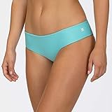 Protección atrevida Hurley W Hipster Surf Bottom Parte De Abajo Bikini, Mujer, Light Aqua, XS