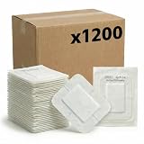KMINA Cerotti Medicazione in TNT (1200 unità, 24 scatole da 50) 10 x 15 cm, Sterili per Uso Ospedaliero