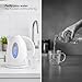 OVENTE Electric Kettle, 1.7L Fast Boiling Water Heater for Coffee or Tea, BPA Free with Water Level Gauge, Auto Shut-Off, Boil-Dry Protection, Indicator Light and Removable Filter, White KP72W