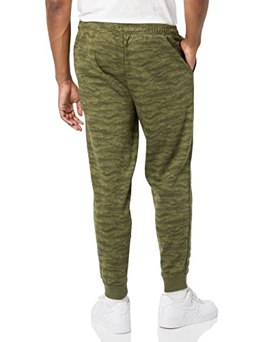 Image of Amazon Essentials Men's Relaxed Fit Fleece Joggers Sweatpants with Drawstring Waist, Tapered Leg, Ribbed Cuffs, Brushed Interior