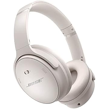 Fones de ouvido sem fio Bose QuietComfort 45 com cancelamento de ruído - White Smoke