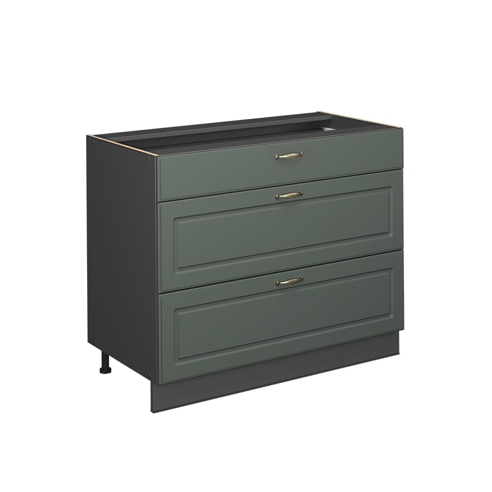Vicco Szafka dolna "Fame-Line", Green Gold Country/Antracyt, 100 cm