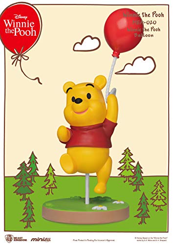 Beast Kingdom Disney's Winnie The Pooh Series 8-Piece Mini Egg Attack Action Figure Set, Multicolor #TOP2