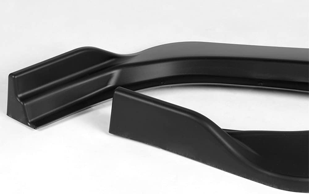 Front Bumper Lip fit for compatible with 2011 - 2015 Toyota Sienna, Front Bumper Lip Spoiler Air Chin Body Kit Splitter Unpainted Matt Black ABS, 2012 2013 2014 (MP-Style)
