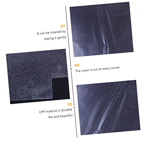 NUOBESTY 10 Pçs Capa De Livro Autoadesiva Capa De Livro Filme De Plástico Capa De Livro Transparente