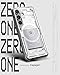 Spigen Ultra Hybrid MagFit Designed for Galaxy S25 Case [Qi2 Certified/Magnet for Galaxy] (2025) - Zero One White