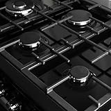 Montpellier MDFRC100C 100cm Dual Fuel Range Cooker – Cream – 7 Gas Burners, 2 Electric Ovens, Separate Grill, Cast Iron Pan Supports - Image 6