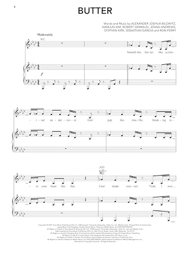 K-Pop Sheet Music Collection. Piano, Voix & Guitare. – vue 4