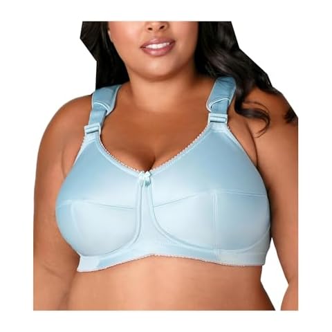 Elila Kaylee Full Coverage Wire-Free Bra 40K, Aqua Sky Cover