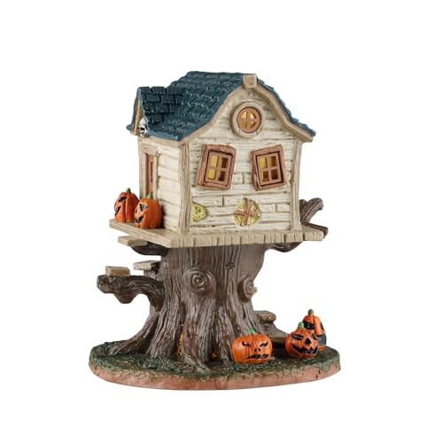 Lemax 64602 Casa del árbol de calavera para decoración de Halloween 2