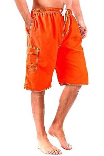 Image of Mens Swimming Trunks Swim Trunks Quick Dry Swim Shorts with Mesh Lining Funny Swimwear Bathing Suits