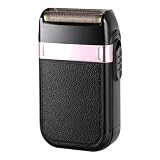 INOOMP Electric Shaver for Men 3D Floating Structure Portable and Washable Face Trimming Razor with USB Type-c Cable Rechargeable Electric Shaving Razor for Convenient Grooming