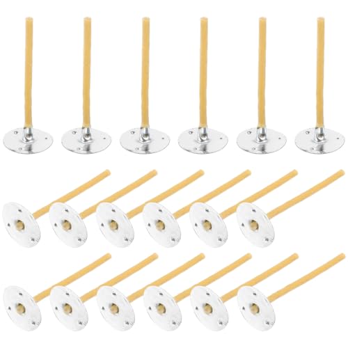 GALPADA 100 piezas de mechas para velas con fibra encerada